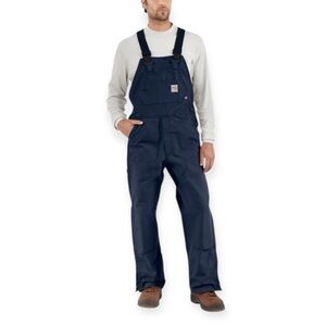 CARHARTT FLAME-RESISTANT BIB OVERALL/LINED